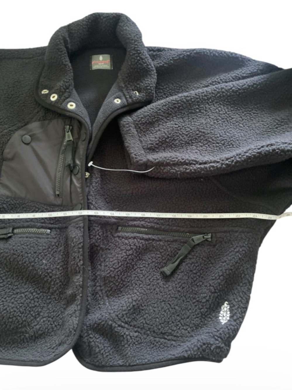 FP Movement by Free People Black Hit the Slopes Fleece Jacket - Picture 4 of 11